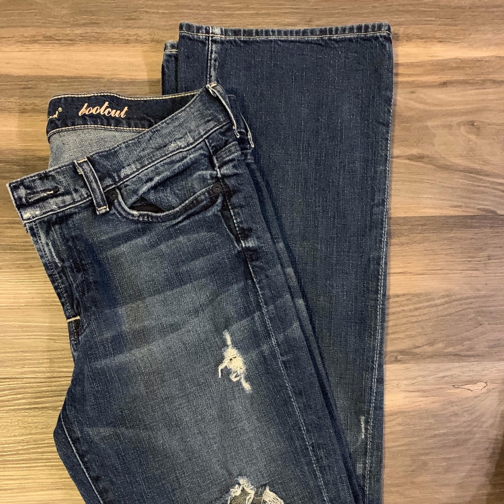 7 for All Mankind Distressed Bootcut